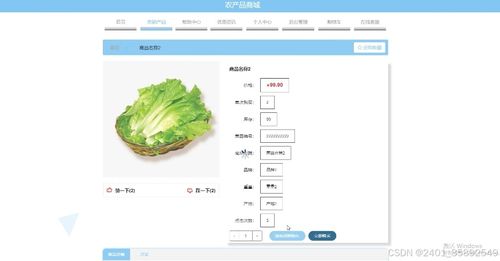 基于Node.js与Vue的农产品商城智能管理平台的设计与实现
